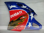 Injection Fairing kit for 94-02 Ducati 748 - Red, Silver - Flame #OYO87902065