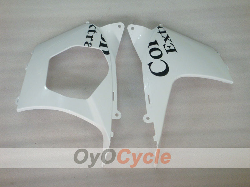 Injection Fairing kit for 07-08 GSX R1000 - White, Black - Corona, MOTUL #OYO87902079