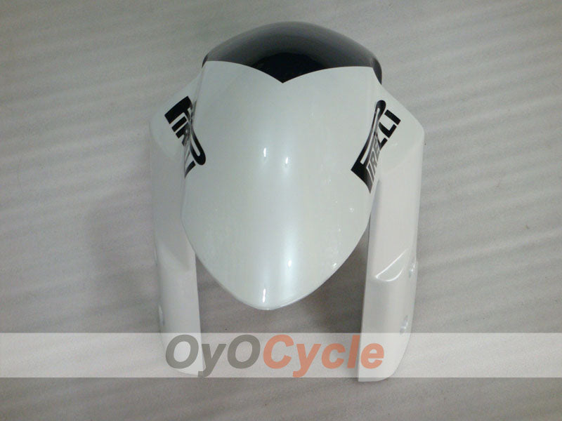 Injection Fairing kit for 07-08 GSX R1000 - White, Black - Corona, MOTUL #OYO87902082