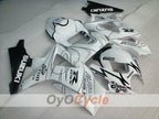 Injection Fairing kit for 07-08 GSX R1000 - White, Black - Corona, MOTUL #OYO87902083