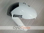 Injection Fairing kit for 07-08 GSX R1000 - White, Black - Corona, MOTUL #OYO87902083