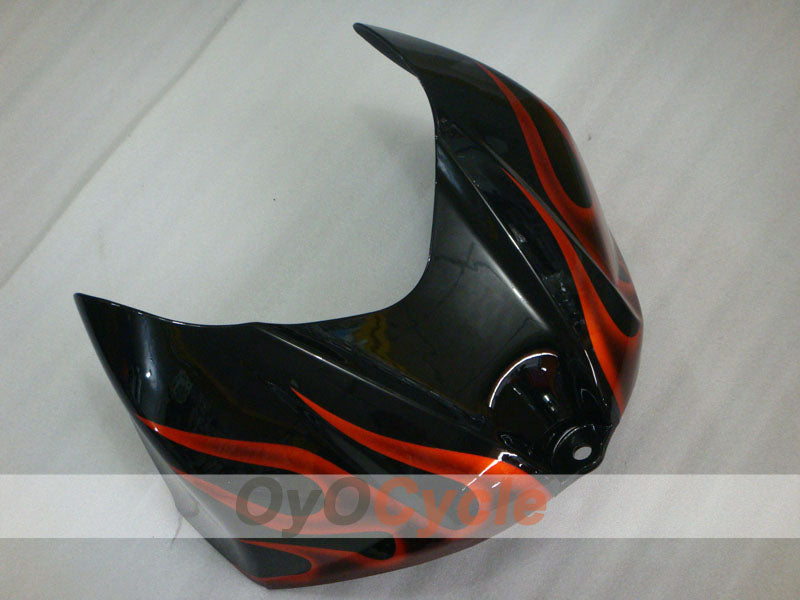 Injection Fairing kit for 07-08 GSX R1000 - Red, Black - Flame #OYO87902094