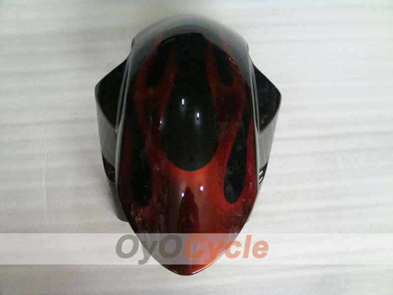 Injection Fairing kit for 07-08 GSX R1000 - Red, Black - Flame #OYO87902098
