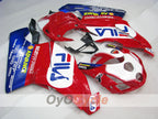 Injection Fairing kit for 03-04 Ducati 749 - Red, Blue - FILA #OYO87902127