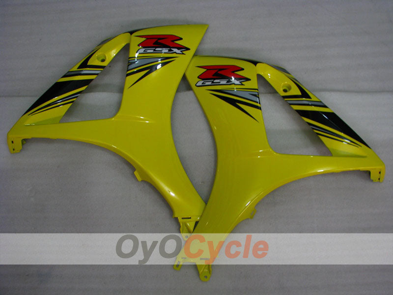Injection Fairing kit for 07-08 GSX R1000 - Yellow, Silver - Factory Style #OYO87902137