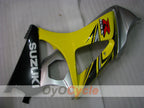 Injection Fairing kit for 07-08 GSX R1000 - Yellow, Silver - Factory Style #OYO87902137