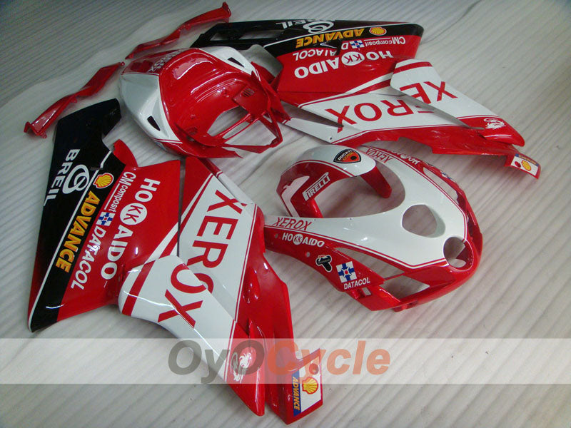 Injection Fairing kit for 03-04 Ducati 749 - Red, White - Xerox #OYO87902141