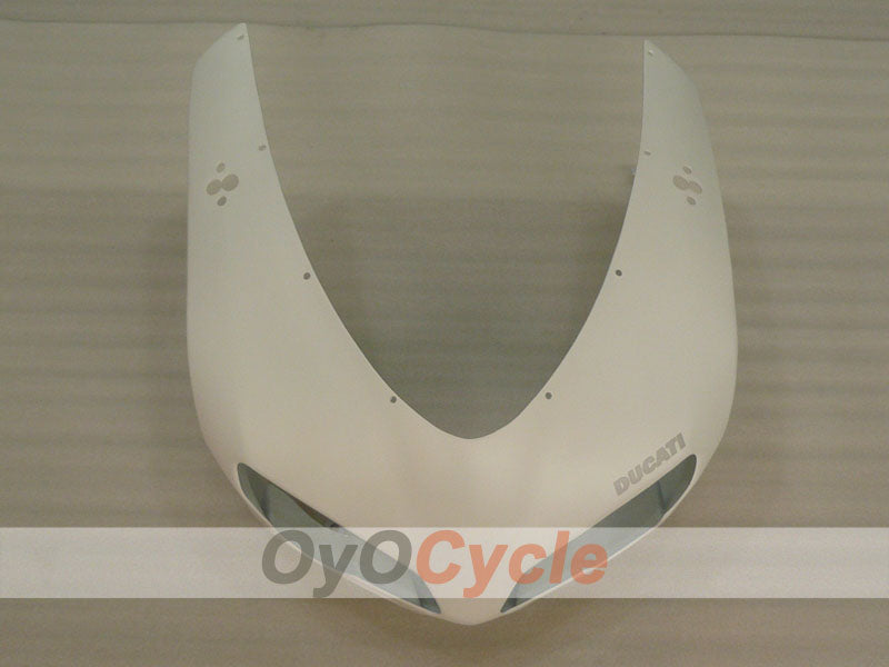Injection Fairing kit for 08-13 Ducati 848 - White - Factory Style #OYO87902182