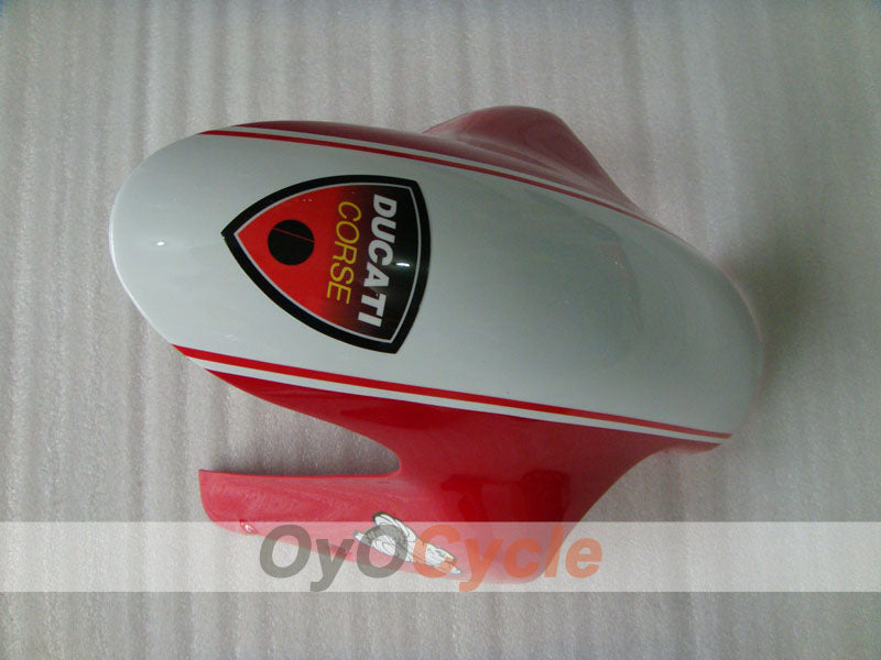Injection Fairing kit for 08-13 Ducati 848 - Red, Black - INFO STRADA #OYO87902186