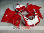 Injection Fairing kit for 99-02 Ducati 996 - Red, White - Factory Style #OYO87902213