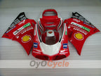 Injection Fairing kit for 99-02 Ducati 996 - Red, Black - INFO STRADA #OYO87902222