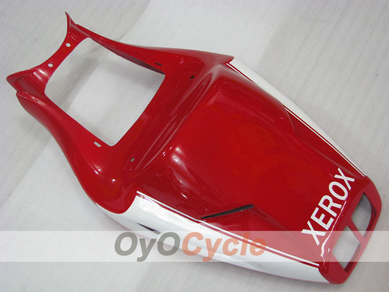 Injection Fairing kit for 99-02 Ducati 996 - Red, White - Xerox #OYO87902238