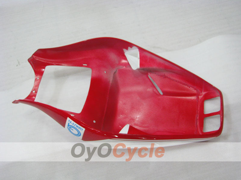 Injection Fairing kit for 99-02 Ducati 996 - Red, White - Xerox #OYO87902238