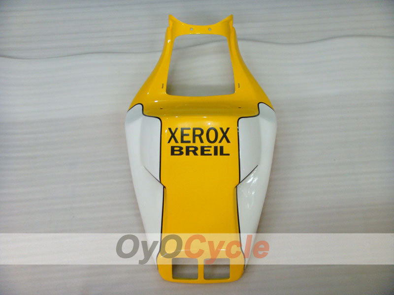 Injection Fairing kit for 99-02 Ducati 996 - Yellow, White - Xerox #OYO87902241