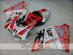Injection Fairing kit for 99-02 Ducati 996 - Red, White - Xerox #OYO87902243
