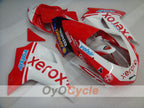 Injection Fairing kit for 07-09 Ducati 1098 - Red, White - Xerox #OYO87902246