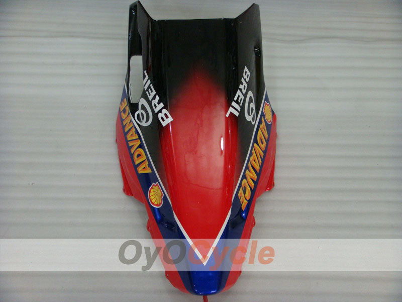 Injection Fairing kit for 08-13 Ducati 848 - Red, White - Xerox #OYO87902248