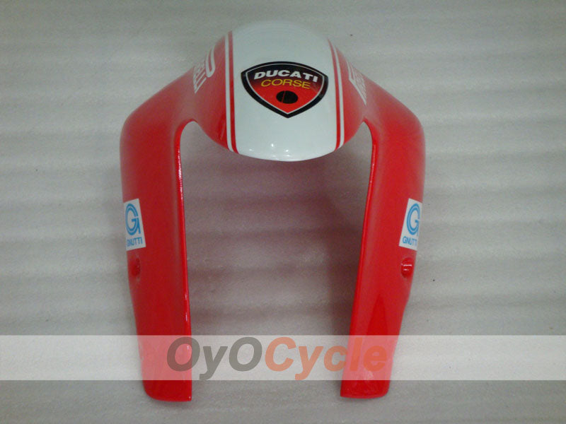Injection Fairing kit for 08-13 Ducati 848 - Red, White - Xerox #OYO87902248
