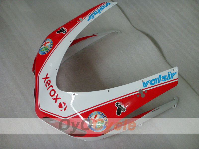 Injection Fairing kit for 07-09 Ducati 1098 - Red, White - Xerox #OYO87902252