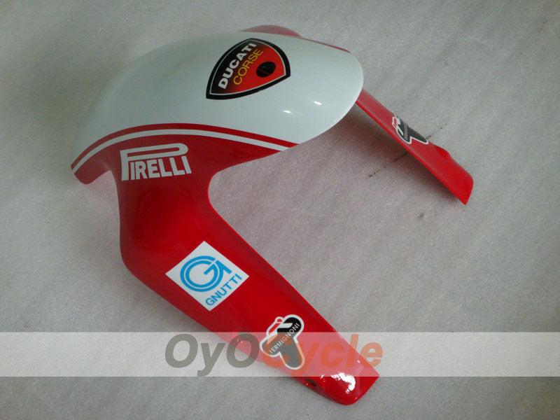 Injection Fairing kit for 07-09 Ducati 1098 - Red, White - Xerox #OYO87902252