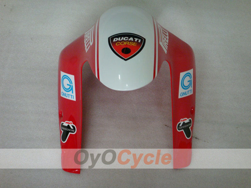 Injection Fairing kit for 07-09 Ducati 1098 - Red, White - Xerox #OYO87902252