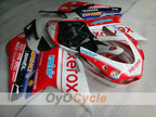 Injection Fairing kit for 07-09 Ducati 1098 - Red, White - Xerox #OYO87902252