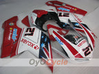 Injection Fairing kit for 07-09 Ducati 1098 - Red, White - Xerox #OYO87902270