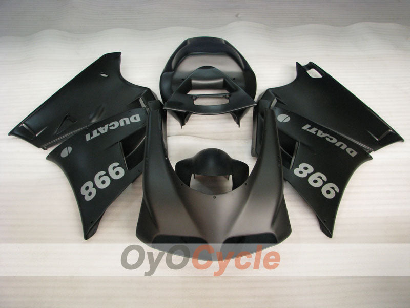 Injection Fairing kit for 02-04 Ducati 998 - Black, Matte - Factory Style #OYO87902282