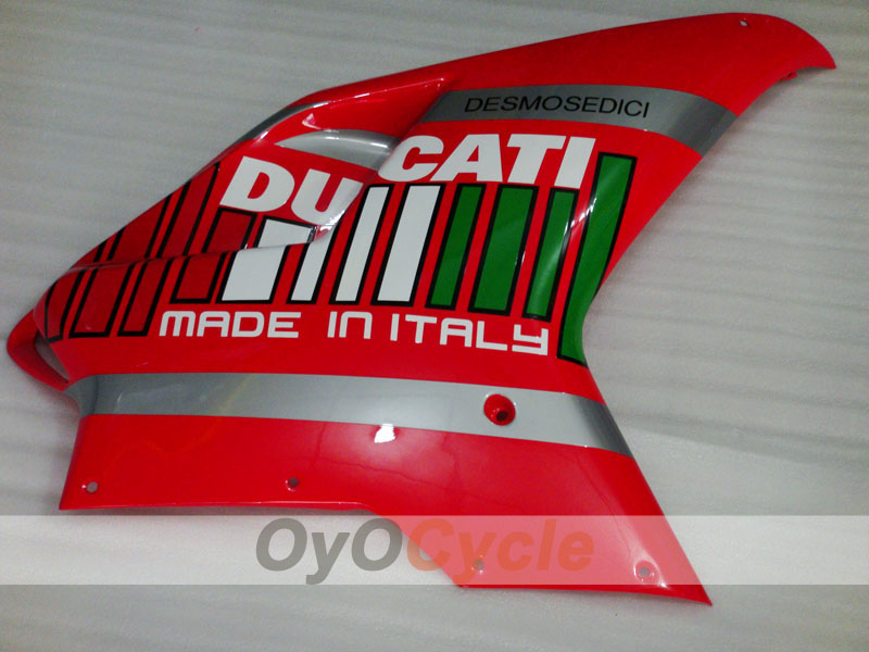 Injection Fairing kit for 07-09 Ducati 1098 - Red, Black - Alice #OYO87902285