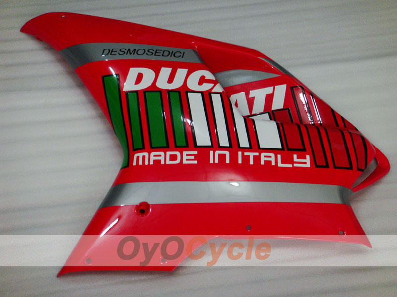Injection Fairing kit for 07-09 Ducati 1098 - Red, Black - Alice #OYO87902285