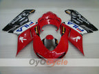 Injection Fairing kit for 07-09 Ducati 1098 - Red, Black - FILA #OYO87902296