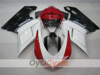 Injection Fairing kit for 07-09 Ducati 1098 - White, Black - Factory Style #OYO87902316