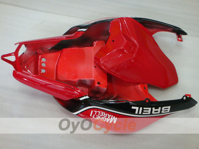 Injection Fairing kit for 09-11 Ducati 1198 - Red, Black - FILA #OYO87902337