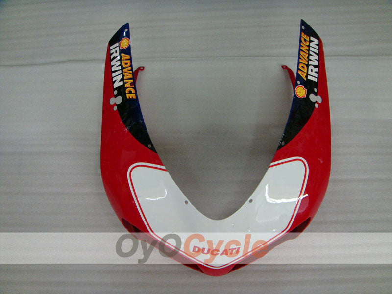 Injection Fairing kit for 09-11 Ducati 1198 - Red, Black - INFO STRADA #OYO87902338