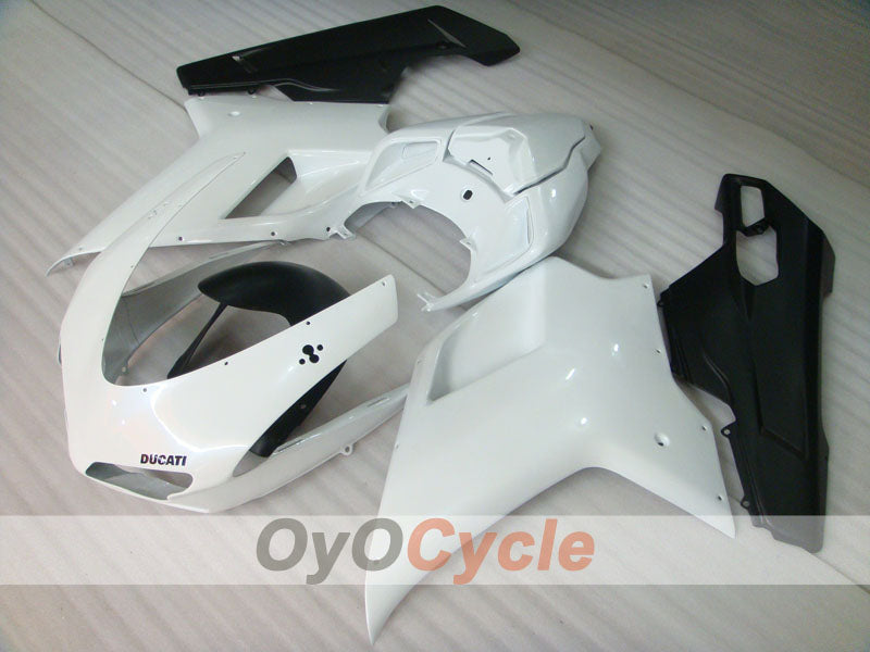 Injection Fairing kit for 09-11 Ducati 1198 - White, Black, Matte - Factory Style #OYO87902344