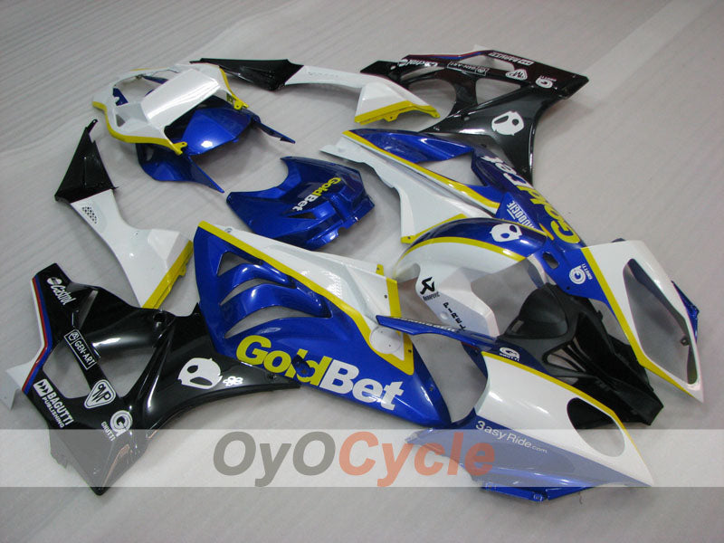 Injection Fairing kit for 09-14 BMW S1000RR - Blue, Black - PIRELLI #OYO87902391
