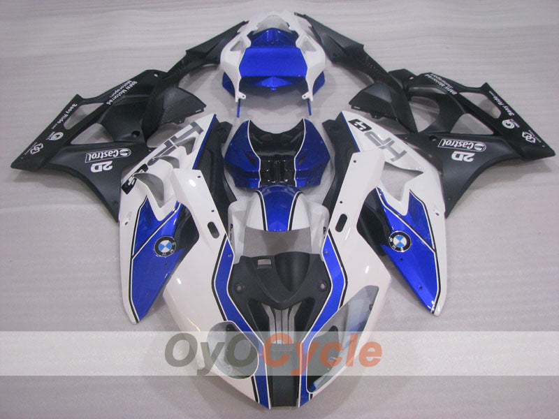 Injection Fairing kit for 09-14 BMW S1000RR - White, Black - PIRELLI #OYO87902403 Secondary image
