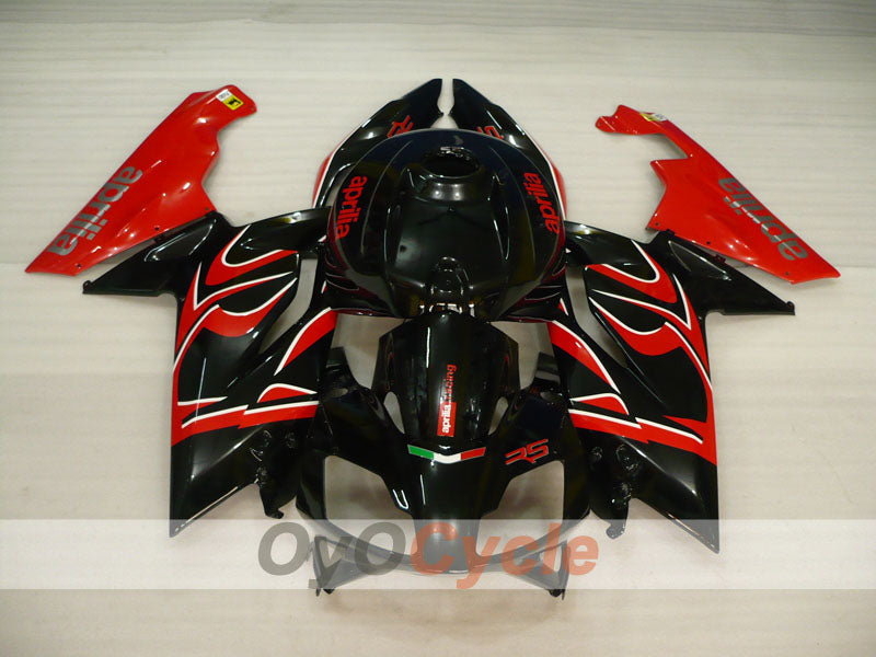 Fairing kit for 06-10 Aprilia RS125 - Red, Black - Factory Style #OYO87902409 Secondary image