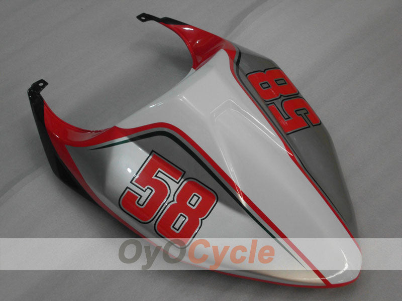 Rear Tail Fairing + Seat Cover For Aprilia 03-06 RSV1000R #OYO87912490 Main image