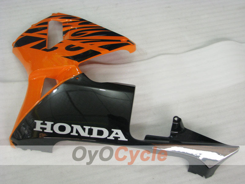 Injection Fairing kit for 03-04 CBR600RR - Orange, Black - Flame #OYO87902508