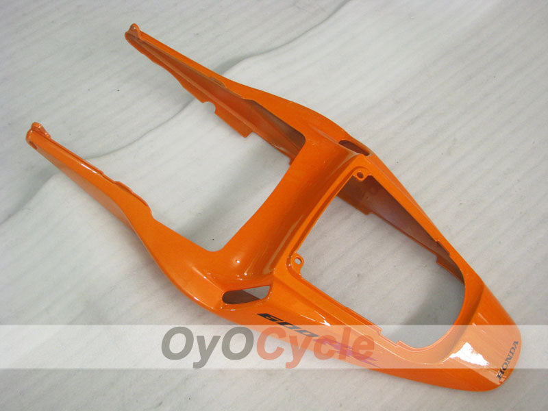 Injection Fairing kit for 03-04 CBR600RR - Orange, Black - Flame #OYO87902508