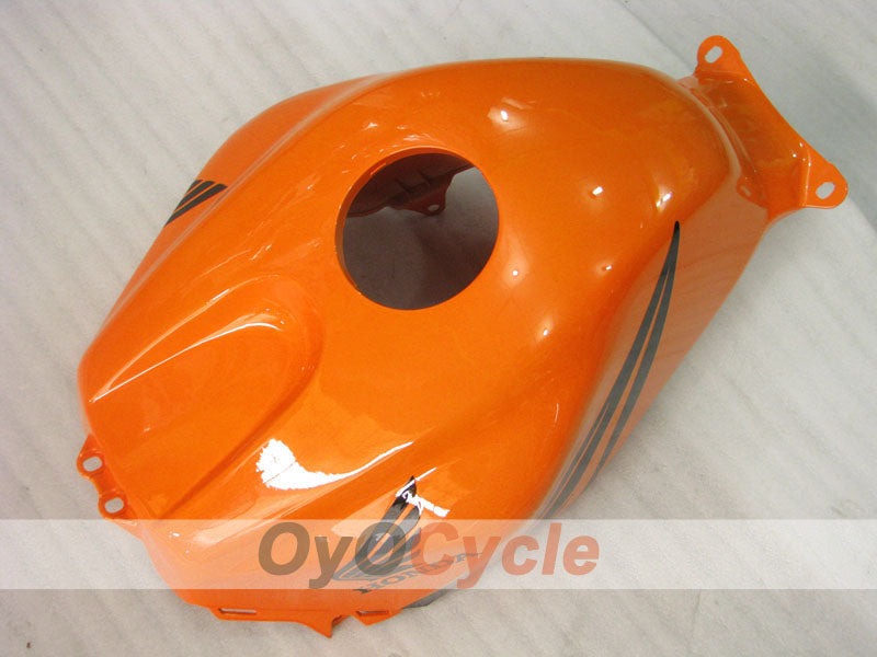 Injection Fairing kit for 03-04 CBR600RR - Orange, Black - Flame #OYO87902508