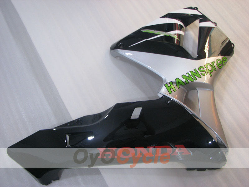 Injection Fairing kit for 03-04 CBR600RR - White, Black - HANN Spree #OYO87902522
