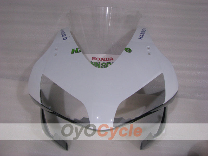Injection Fairing kit for 03-04 CBR600RR - White, Black - HANN Spree #OYO87902522