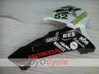 Injection Fairing kit for 03-04 CBR600RR - White, Black - HANN Spree #OYO87902524