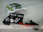 Injection Fairing kit for 03-04 CBR600RR - White, Black - HANN Spree #OYO87902524