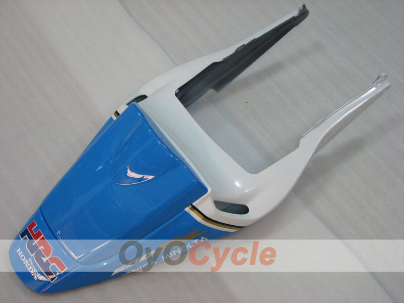 Injection Fairing kit for 03-04 CBR600RR - White, Black - Konica Minolta #OYO87902527