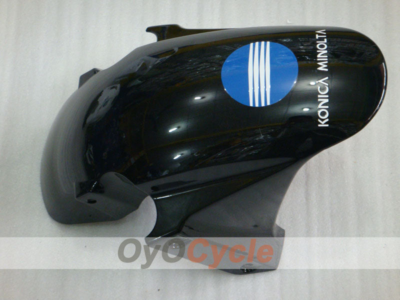 Injection Fairing kit for 03-04 CBR600RR - White, Black - Konica Minolta #OYO87902530