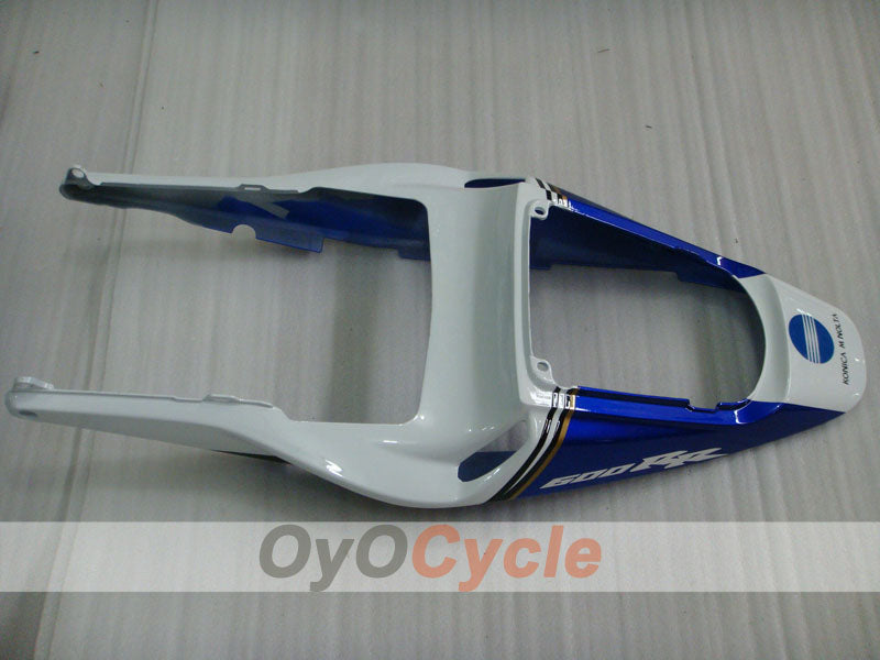 Injection Fairing kit for 03-04 CBR600RR - White, Black - Konica Minolta #OYO87902530