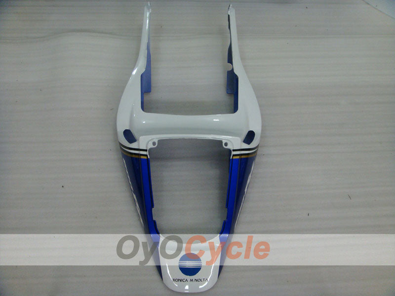 Injection Fairing kit for 03-04 CBR600RR - White, Black - Konica Minolta #OYO87902530